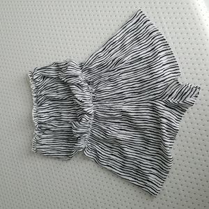 Striped romper